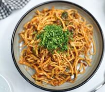 Жареный лагман 