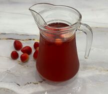 Морс домашний из клубники 