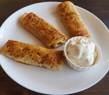 Блинчики с мясом