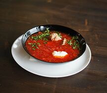 Борщ с мясом
