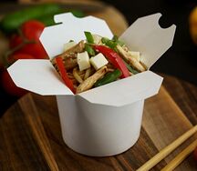 Вок Гречневая лапша с курицей 