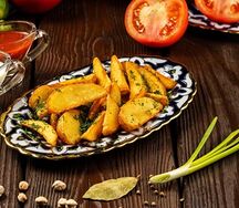 Картофель по-деревенски 