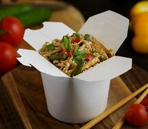 Вок Гречневая лапша с овощами 