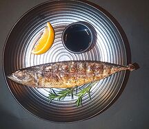 Скумбрия на гриле 
