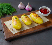 Картофель на углях