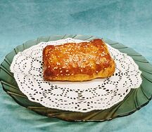 Слойка курица и сыр 