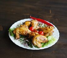 Шашлык из куриных крылышек