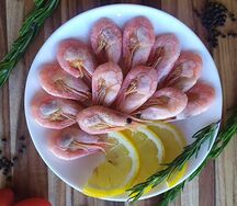 Креветки отварные