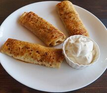 Блинчики с мясом