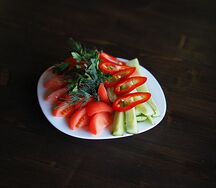 Нарезка овощная