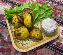 Картофель на мангале