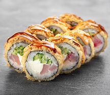 Темпура с окунем