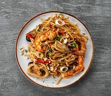 Удон с морепродуктами