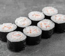 Маки с креветкой