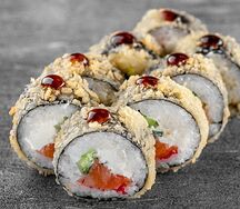 Темпура с лососем