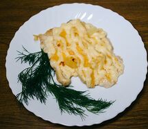 Филе куриное с ананасом под сыром