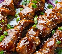 Шашлычки якитори из цыпленка