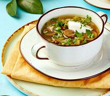 Суп картофельный с грибами