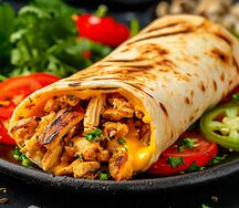 Шаверма классическая с двойной порцией мяса