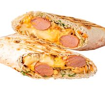 Сырный с 2 сосисками