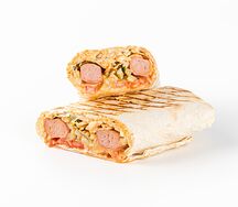 С 2 сосисками