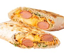 Сырный с 2 колбасками