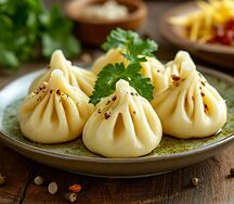 Хинкали классические с бараниной и сыром 