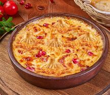 Хинкали из телятины на кеци