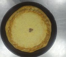 Пирог с курагой 