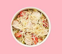 Салат Цезарь с курицей