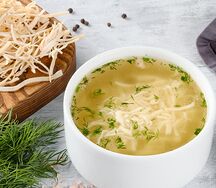 Токмач домашняя суп-лапша с курицей