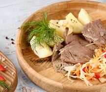 Мясо по-татарски