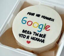 Бенто-торт большой Google 