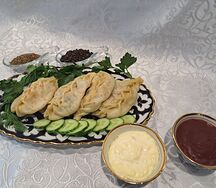 Манты с рубленым мясом