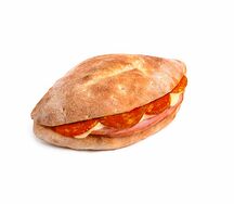 Фокачча Пиена с ветчиной и пепперони