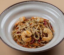 Wok с морепродуктами