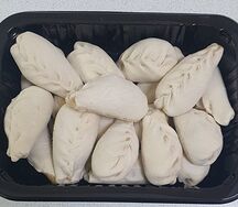 Вареники с капустой и грибами