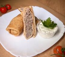 Блинчики с фаршем Халяль