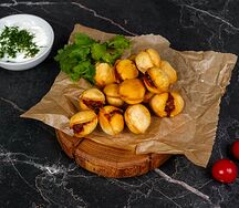 Пельмени жареные