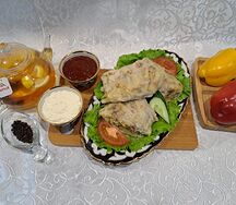 Хонум с рубленым мясом