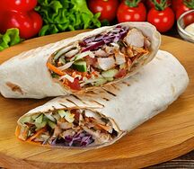 Шаурма с двойным мясом 