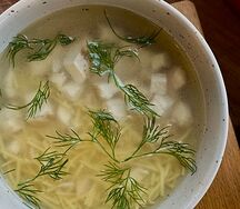 Легкий куриный супчик