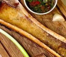 Запеченные говяжьи мозговые косточки