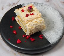 Меренговый рулет