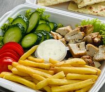 Открытый гирос Свинина