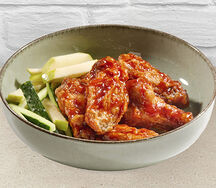 Крылья в остром соусе