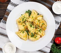 Вареники с капустой 