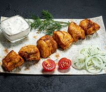 Шашлык из куриного филе
