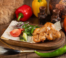 Шашлык из куриной грудки  