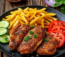 Порция с курицей